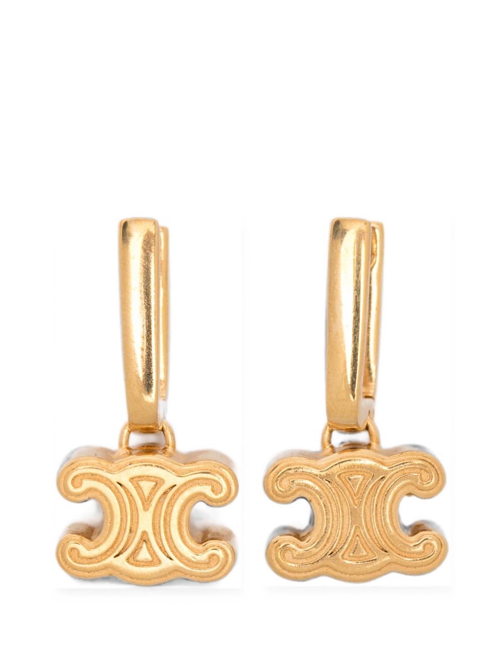 Celine Women Triomphe Chunky Earrings CELINE