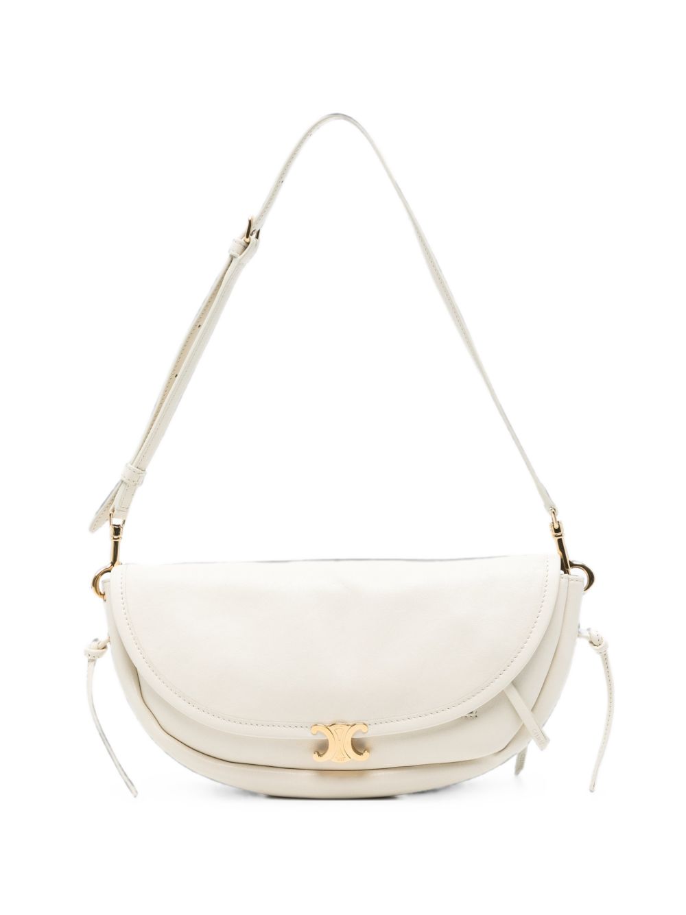 Celine Women Triomphe Small Leather Shoulder Bag CELINE
