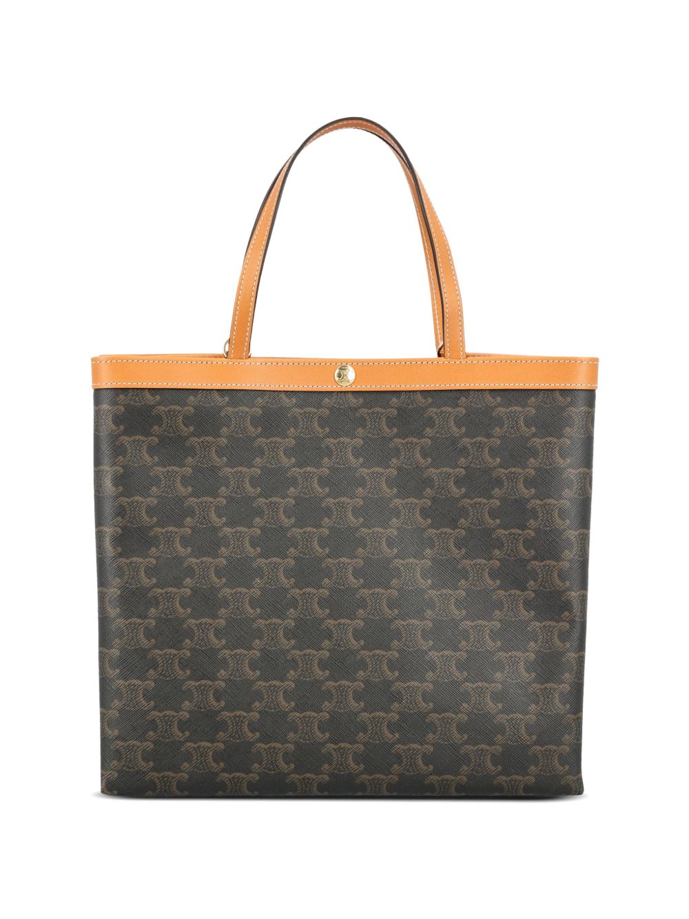 Celine Women Square Triomphe Canvas Small Tote CELINE