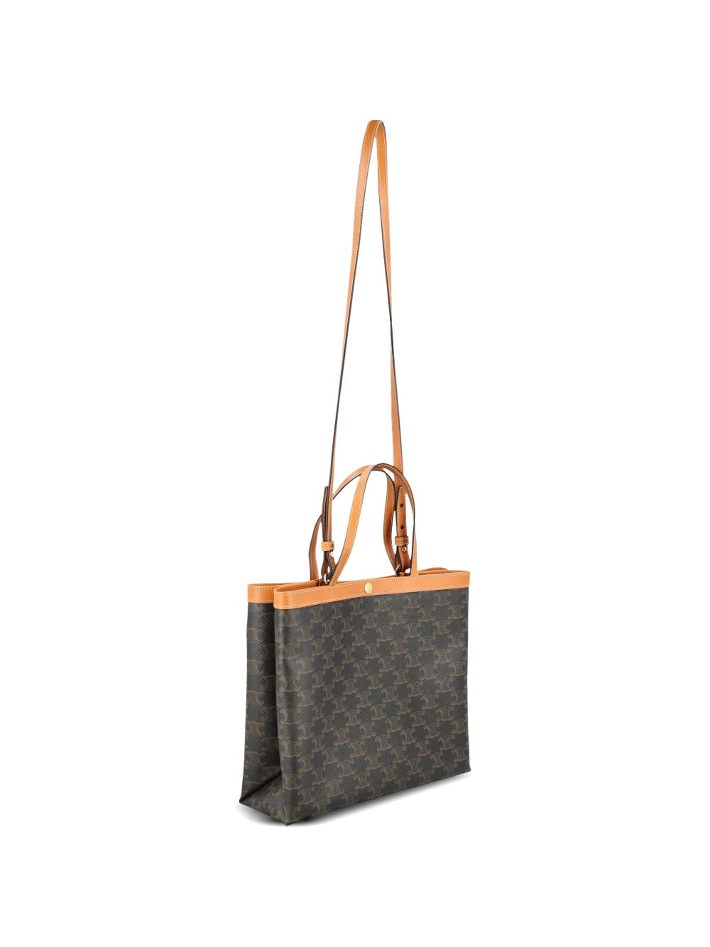 Celine Women Square Triomphe Canvas Small Tote CELINE