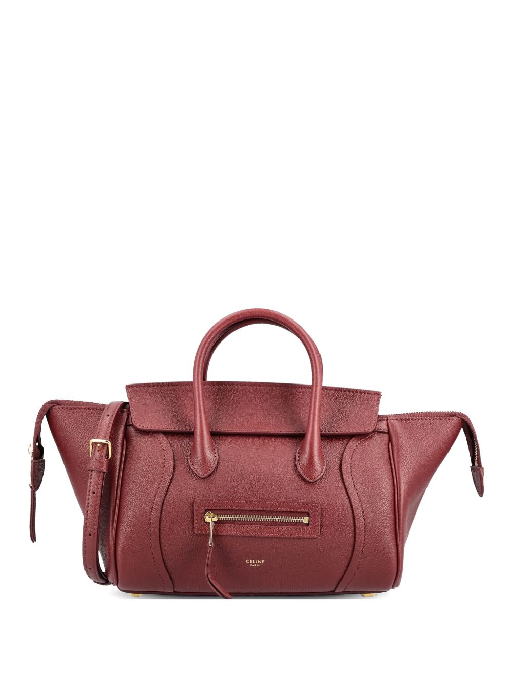 Celine Women Luggage Medium Leather Tote CELINE