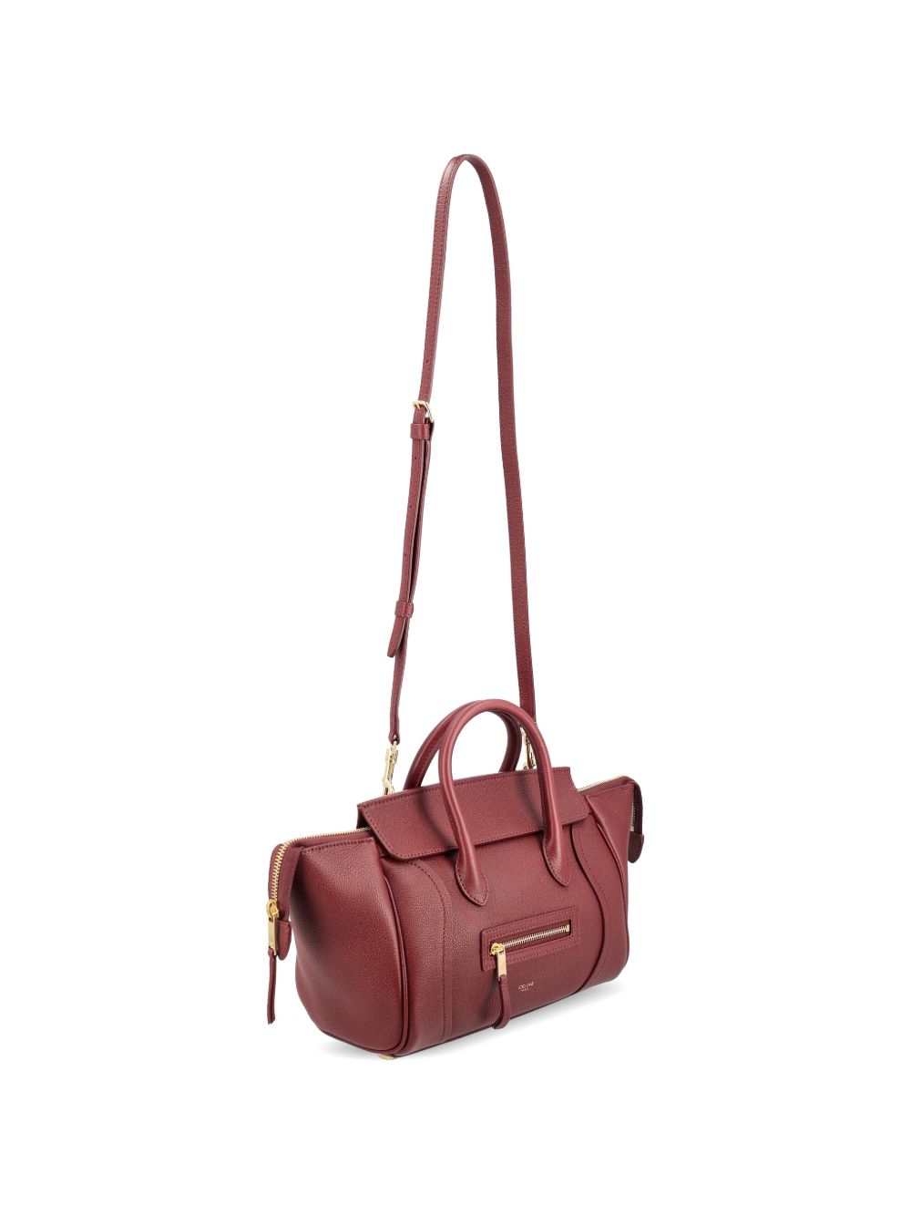 Celine Women Luggage Medium Leather Tote CELINE