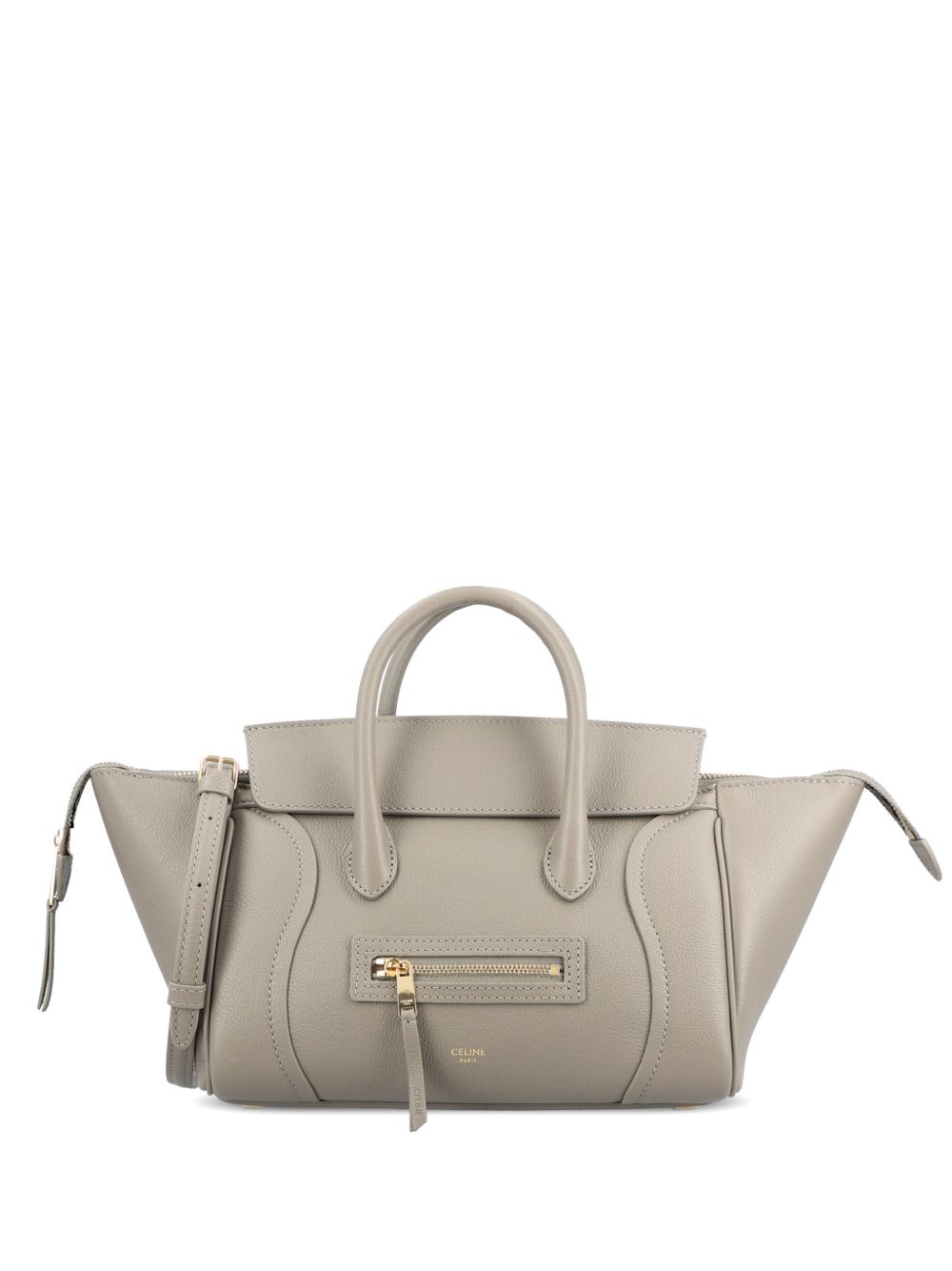 Celine Women Luggage Medium Leather Tote CELINE