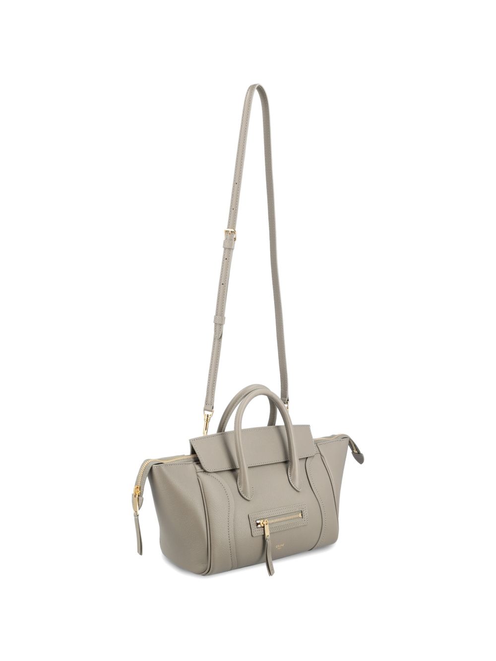 Celine Women Luggage Medium Leather Tote CELINE