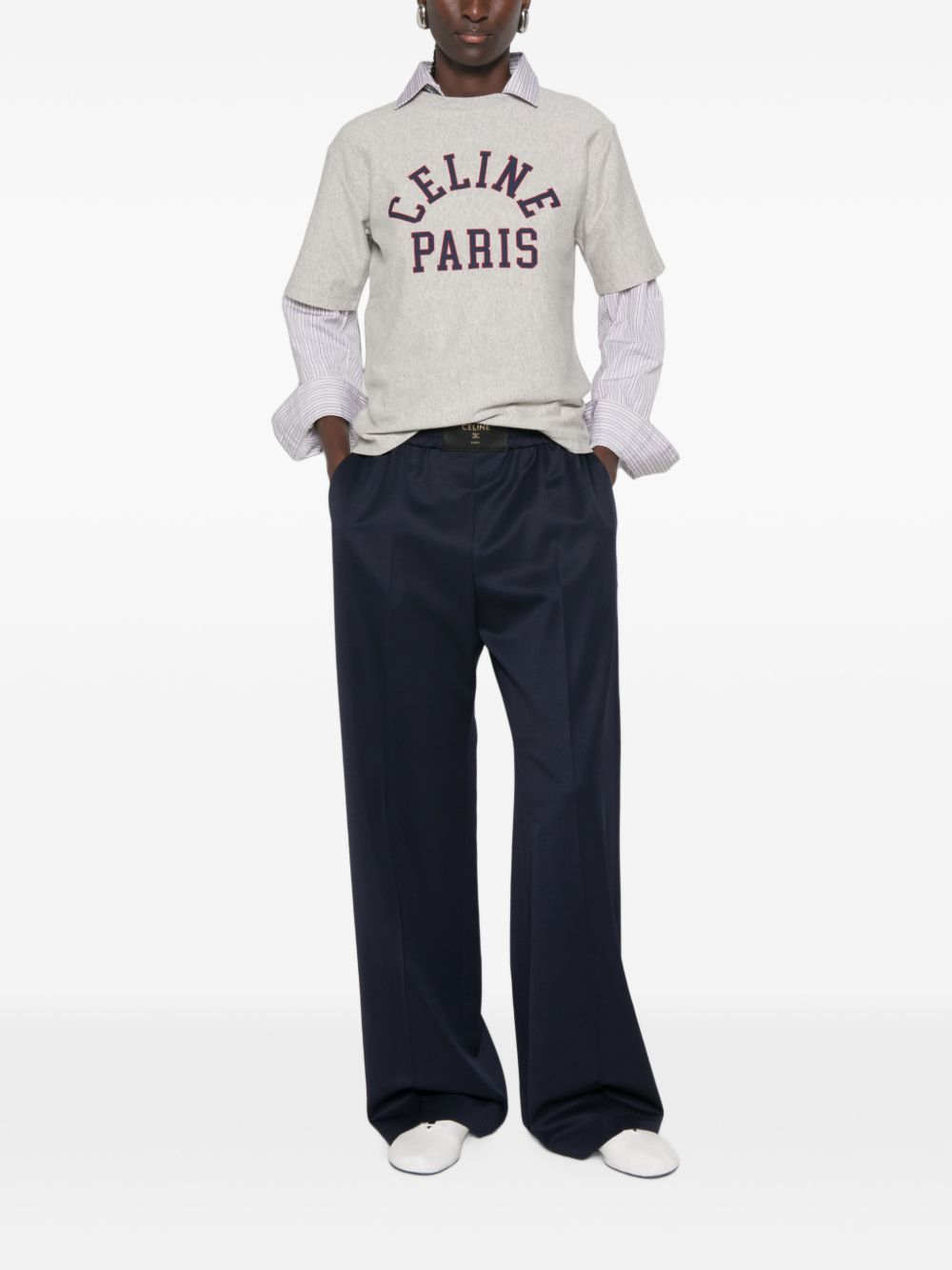 Celine Women Wool Trousers CELINE