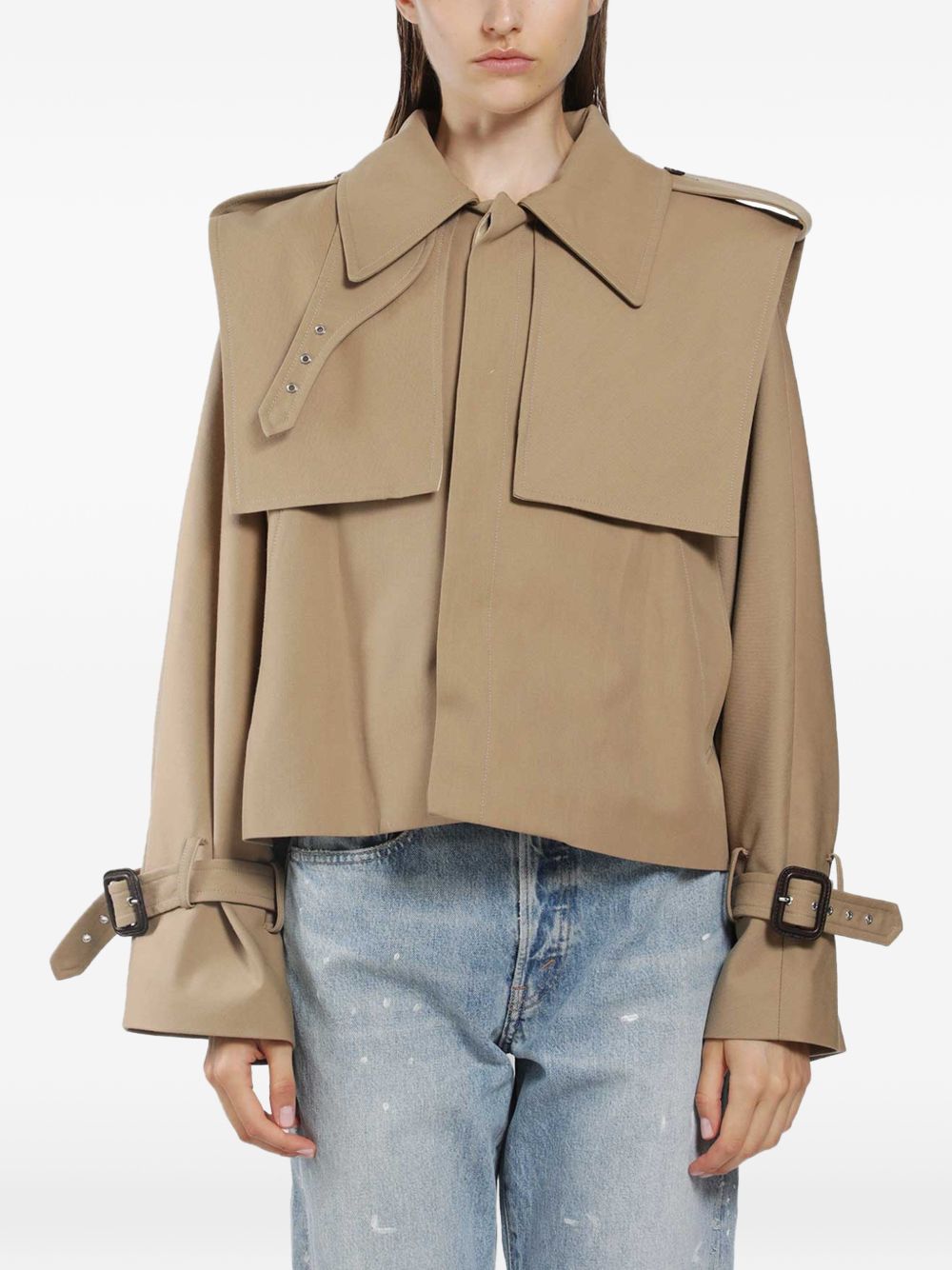 Celine Women Wool And Cotton Blend Jacket CELINE