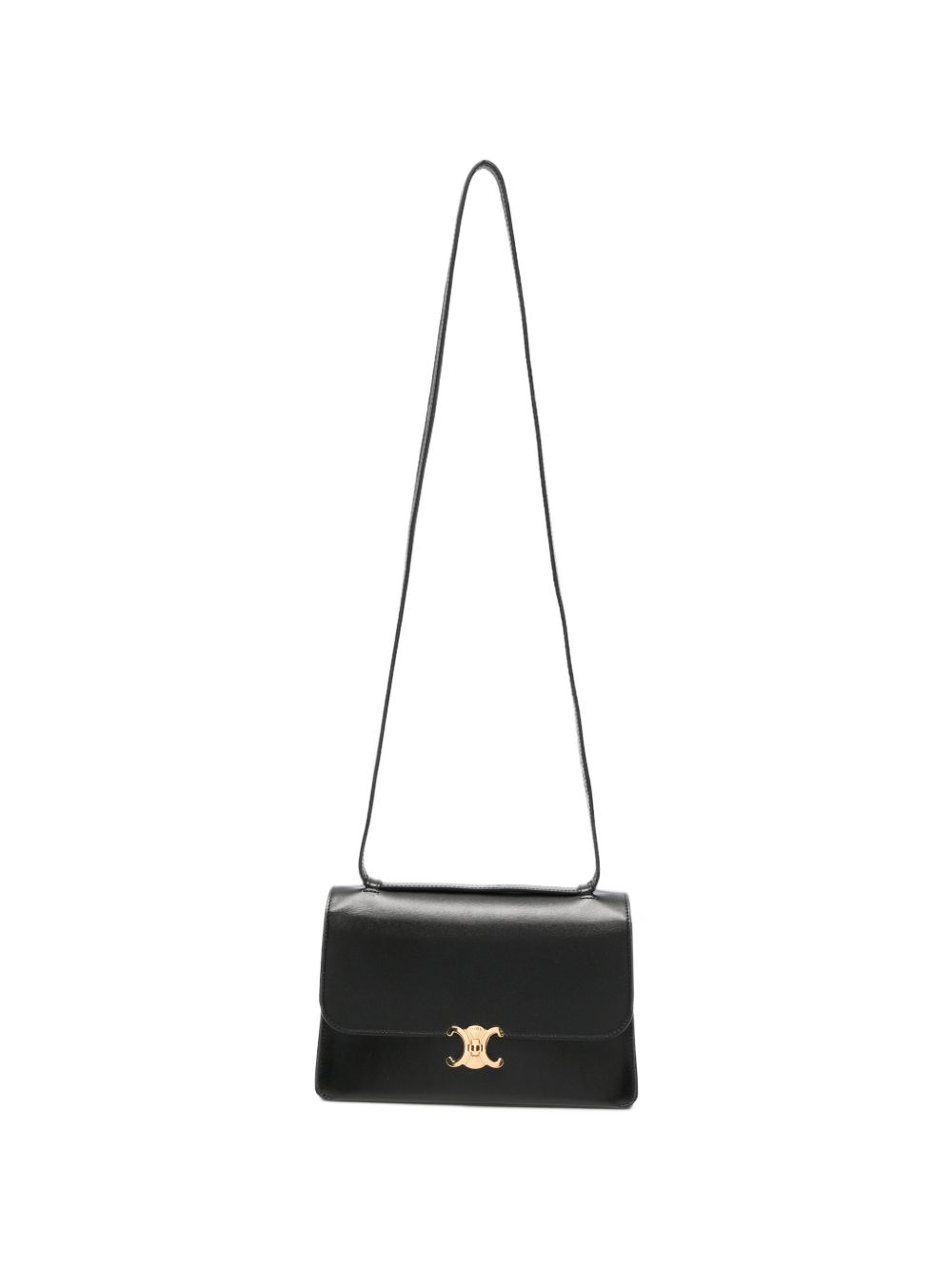 Celine Women Fold Leather Shoulder Bag CELINE