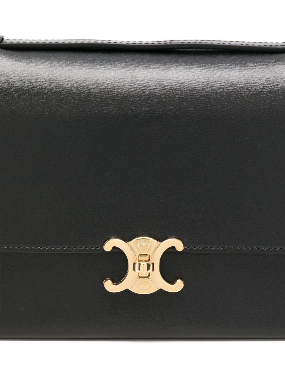 Celine Women Fold Leather Shoulder Bag CELINE