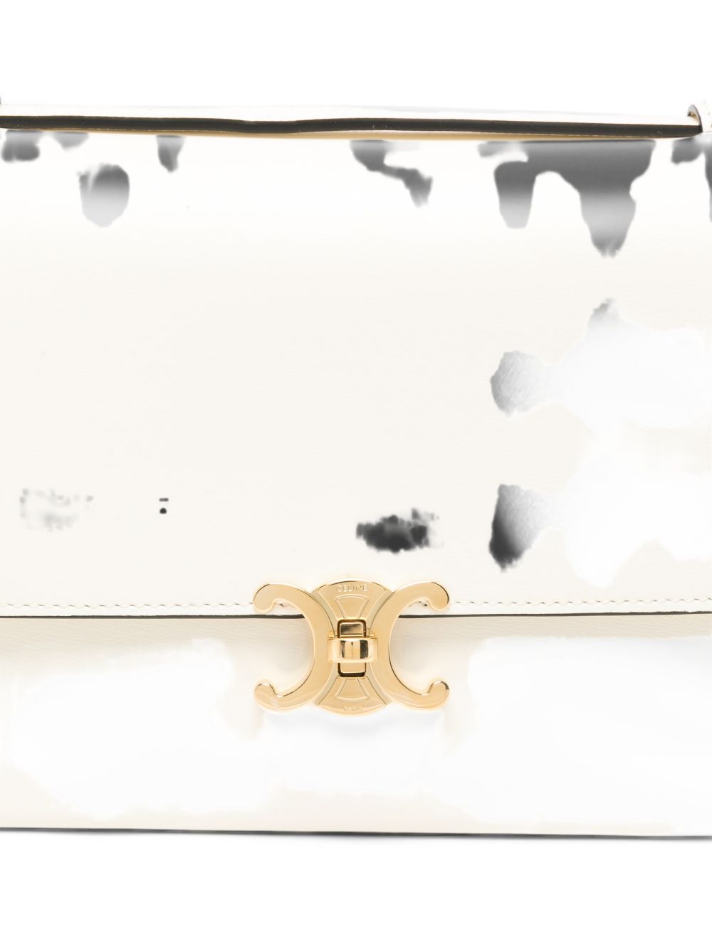 Celine Women Fold Leather Shoulder Bag CELINE