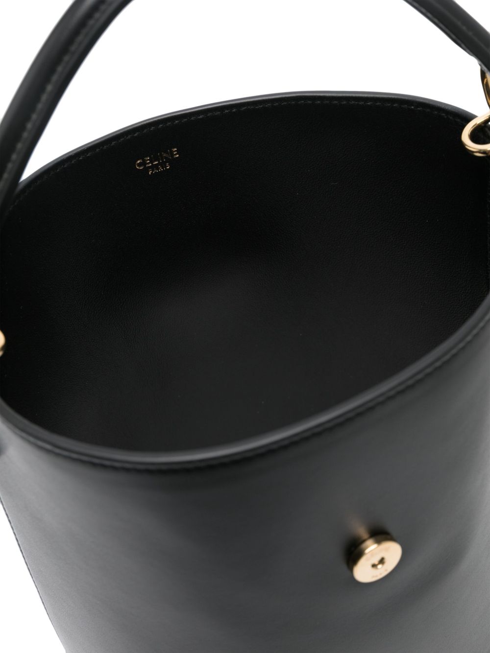 Celine Women Louise Small Leather Bucket Bag CELINE