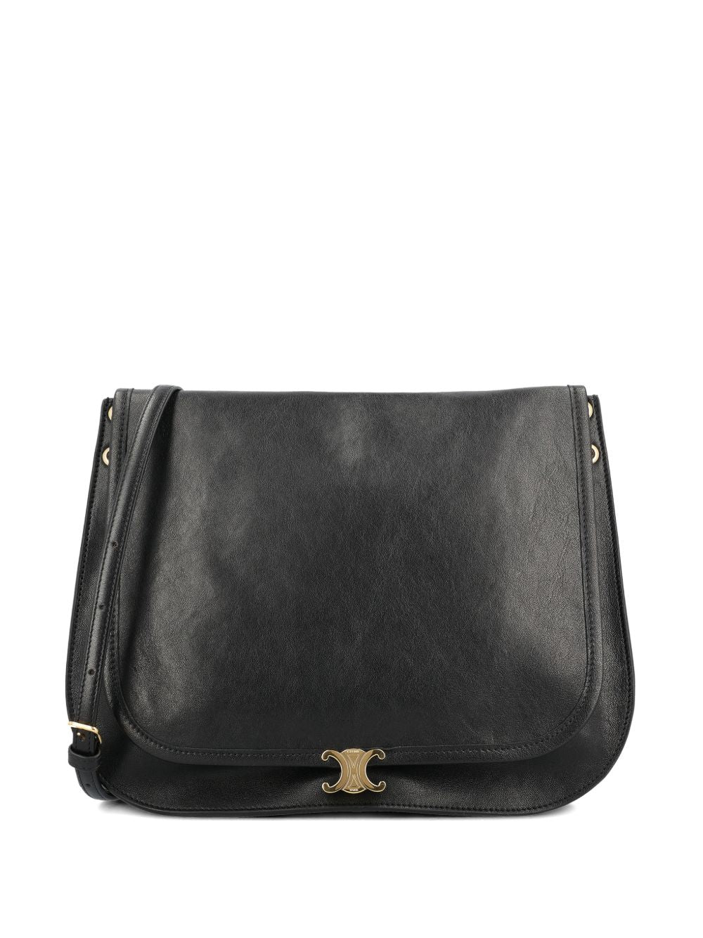 Celine Women Triomphe Leather Shoulder Bag CELINE