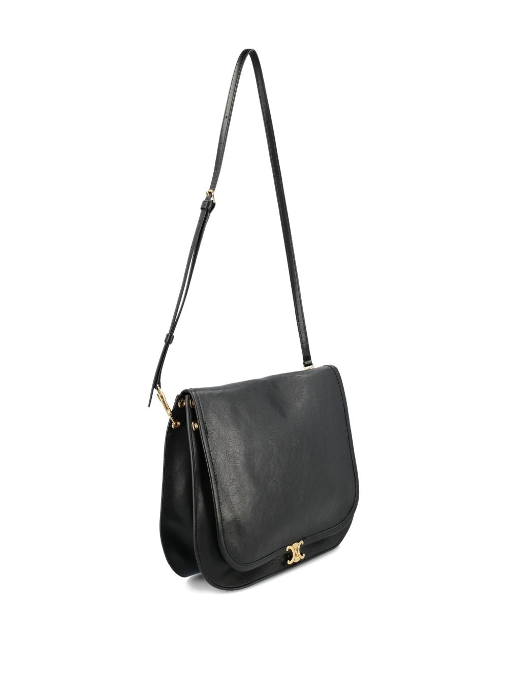 Celine Women Triomphe Leather Shoulder Bag CELINE