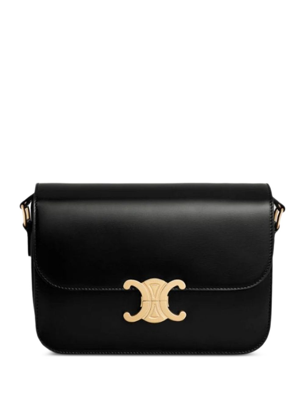 Celine Women Triomphe Classique Leather Shoulder Bag CELINE