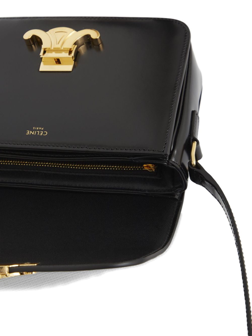 Celine Women Triomphe Teen Leather Shoulder Bag CELINE