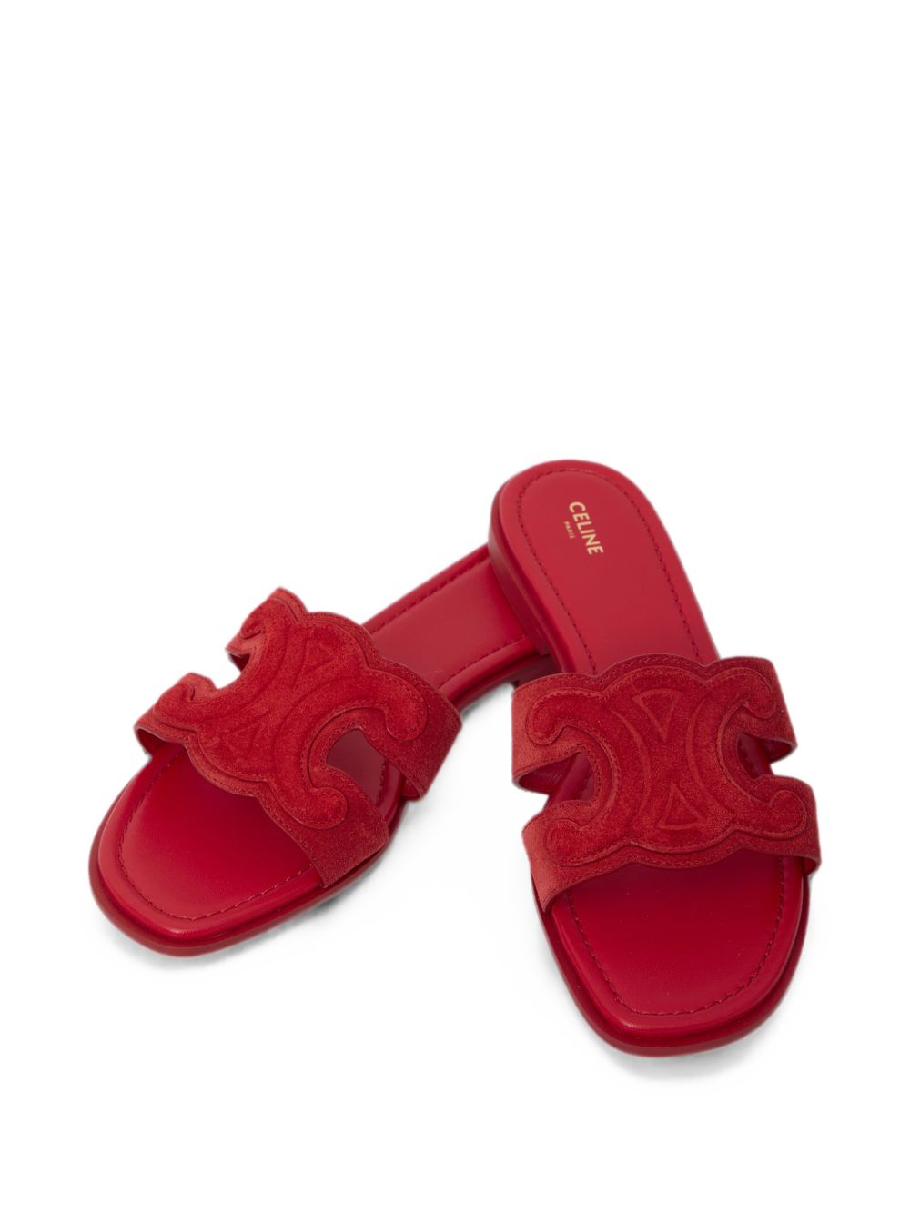 Celine Women Marina Suede Leather Sandals
