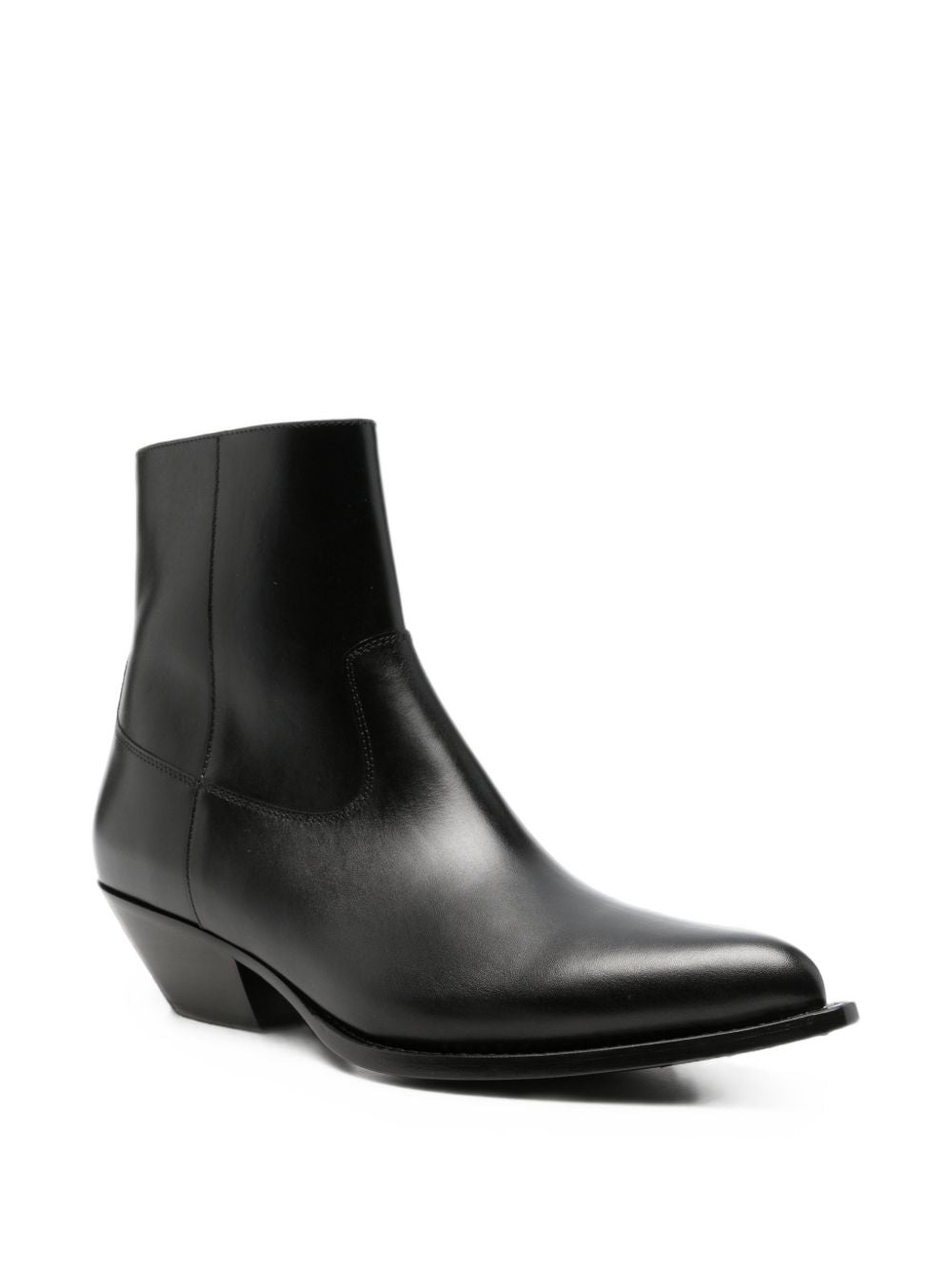 Celine Men Leon Leather Ankle Boots CELINE