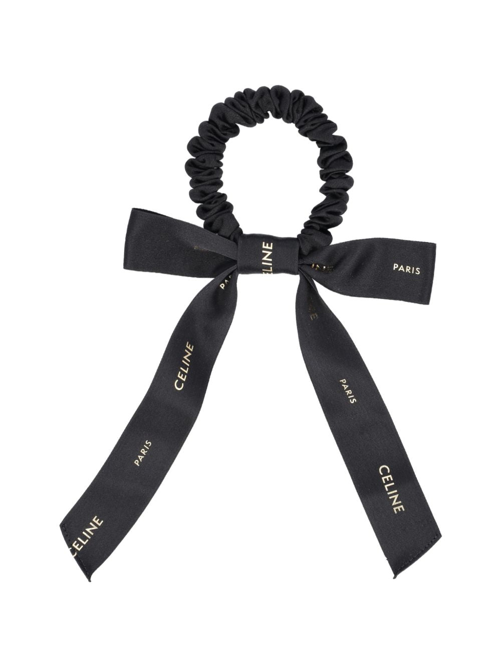 Celine Women Small Bow Scrunchie CELINE