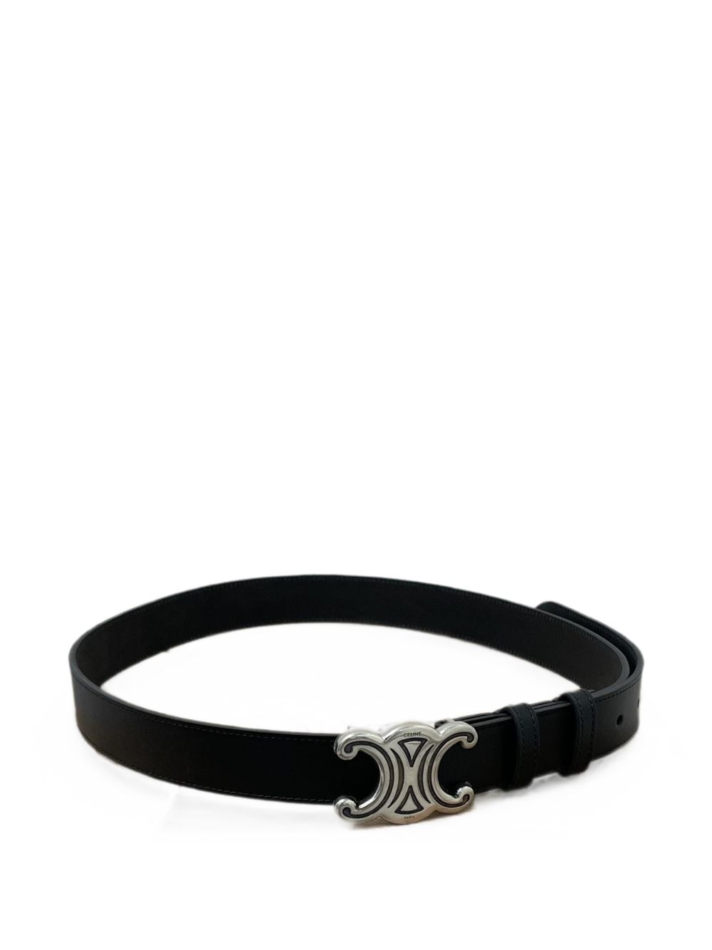 Celine Men Triomphe Leather Belt CELINE