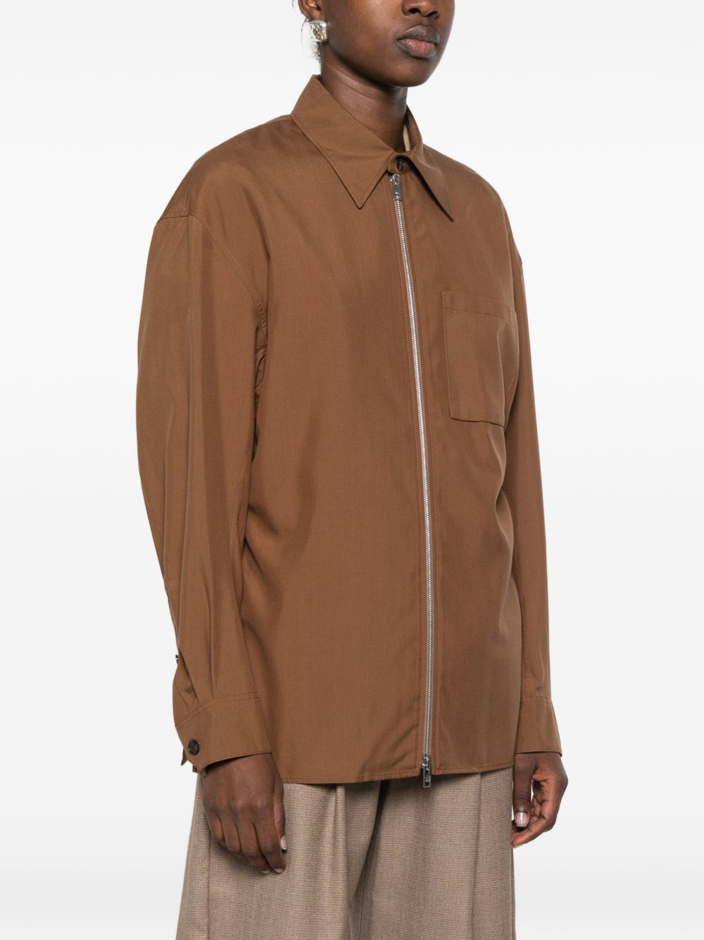 Celine Women Canvas Overshirt CELINE