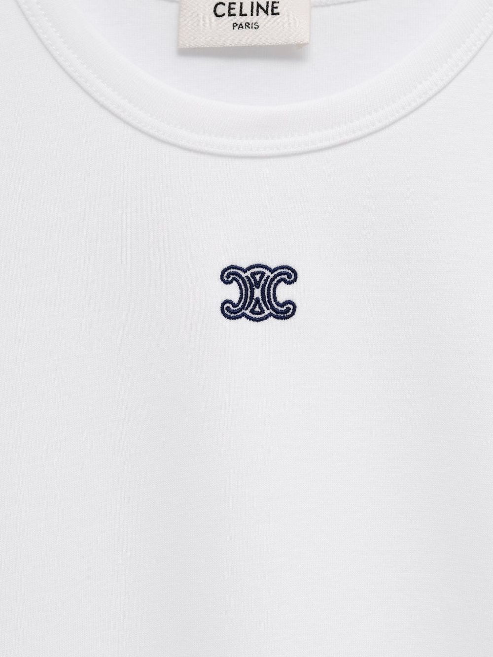 Celine Women Logo Cotton T-Shirt CELINE