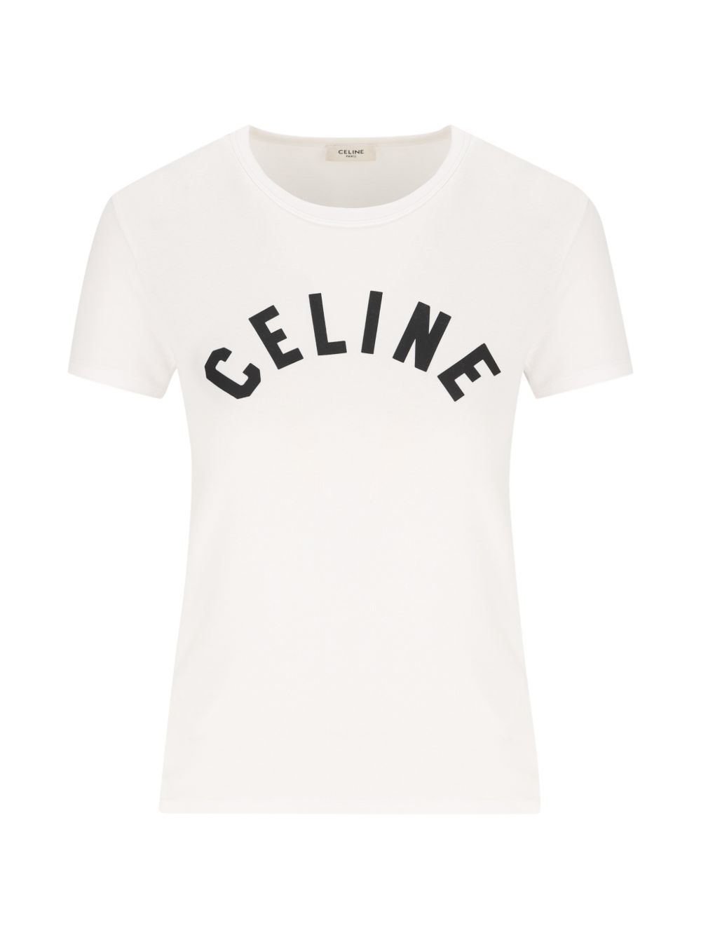 Celine Women Logo Cotton T-Shirt CELINE