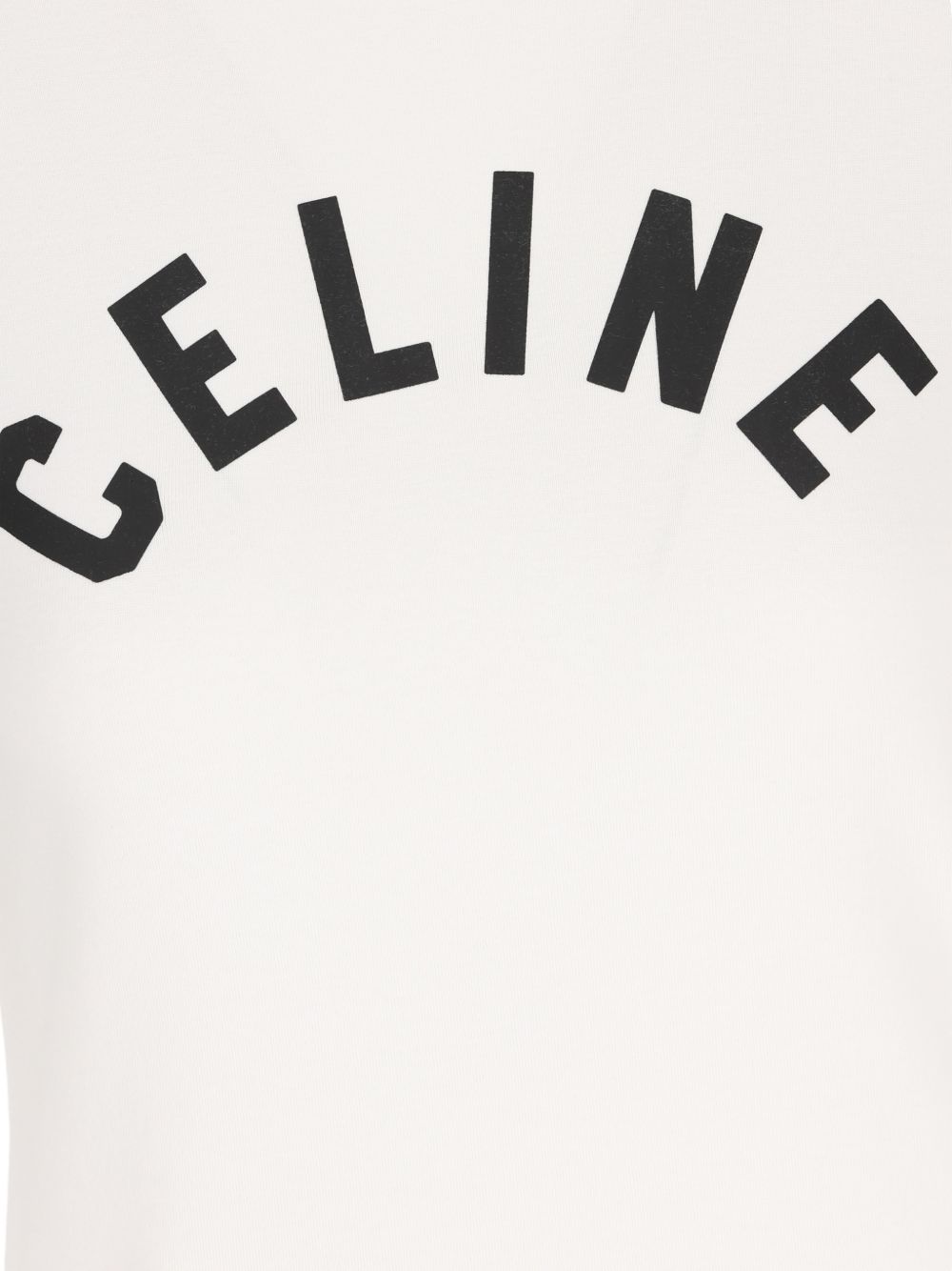 Celine Women Logo Cotton T-Shirt CELINE