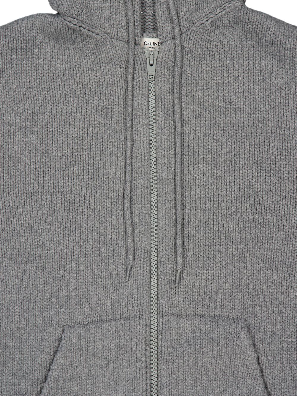 Celine Men Logo Wool Hoodie CELINE