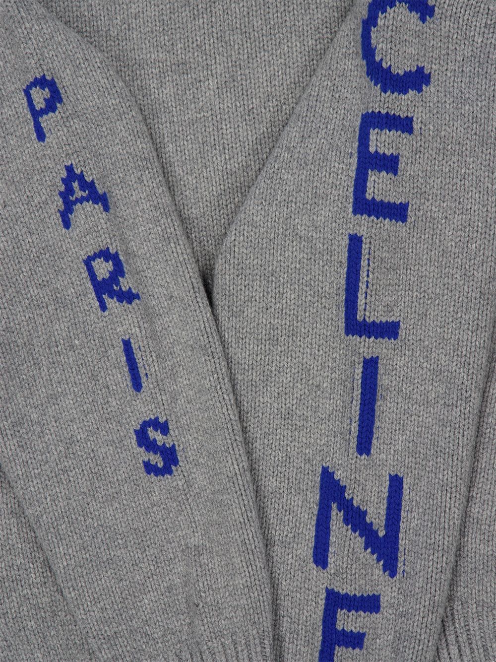 Celine Men Logo Wool Hoodie CELINE