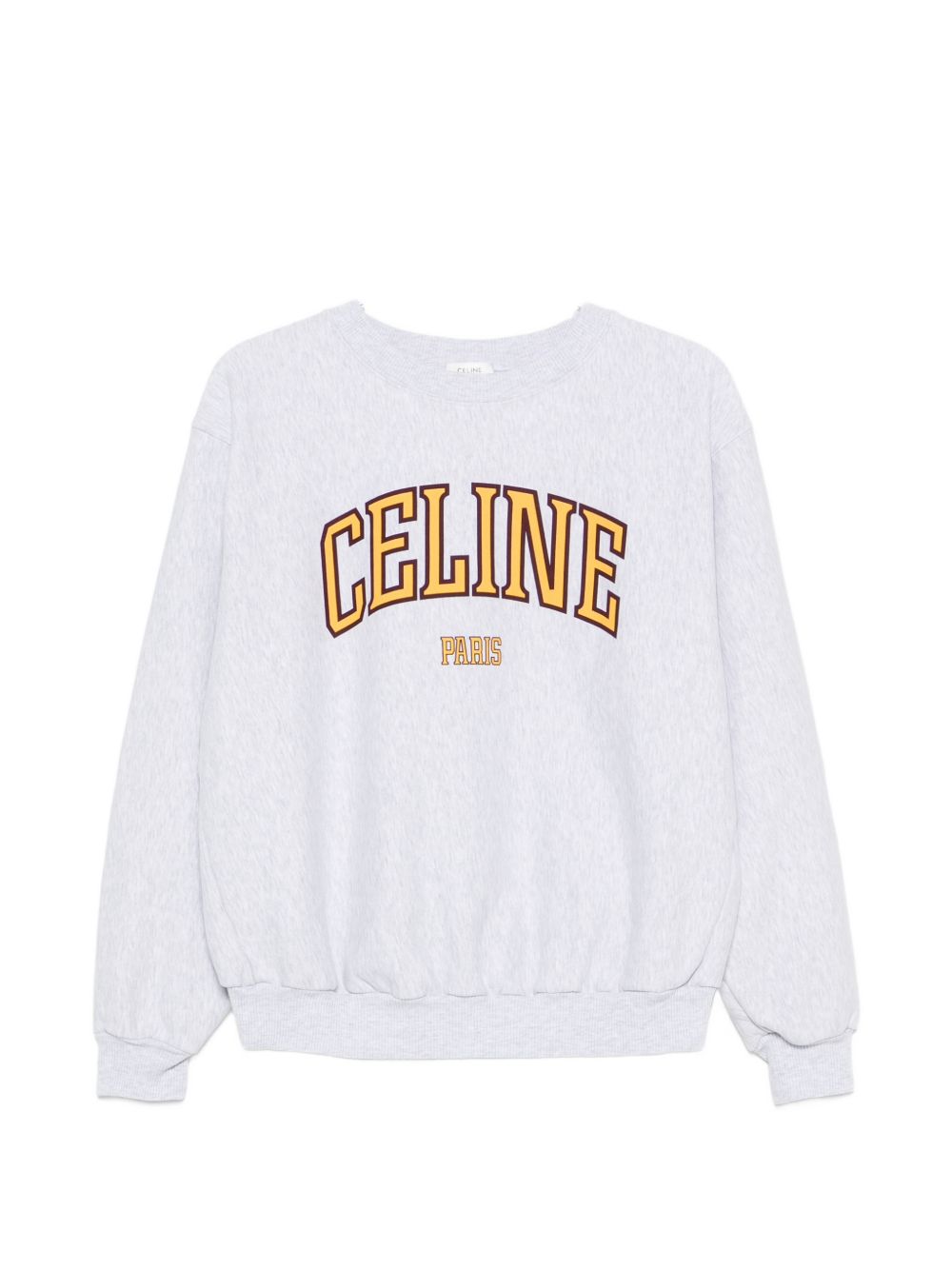 Celine Women Logo Cotton Crewneck Sweatshirt CELINE