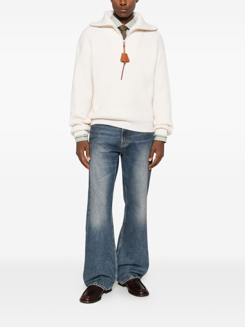 Celine Men Wool And Cashmere Sweater CELINE