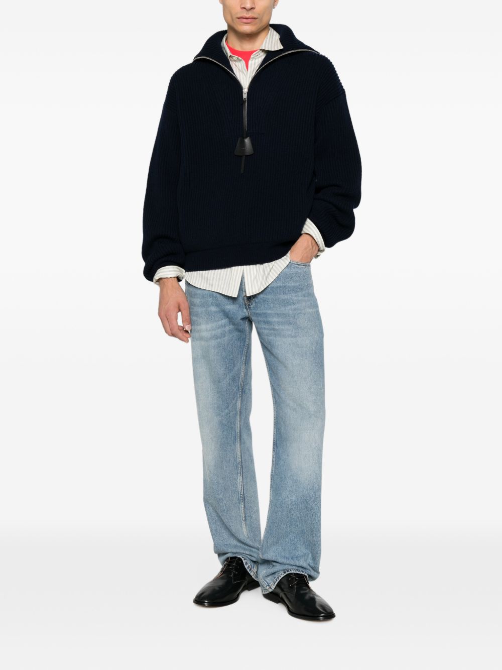 Celine Men Wool And Cashmere Sweater CELINE