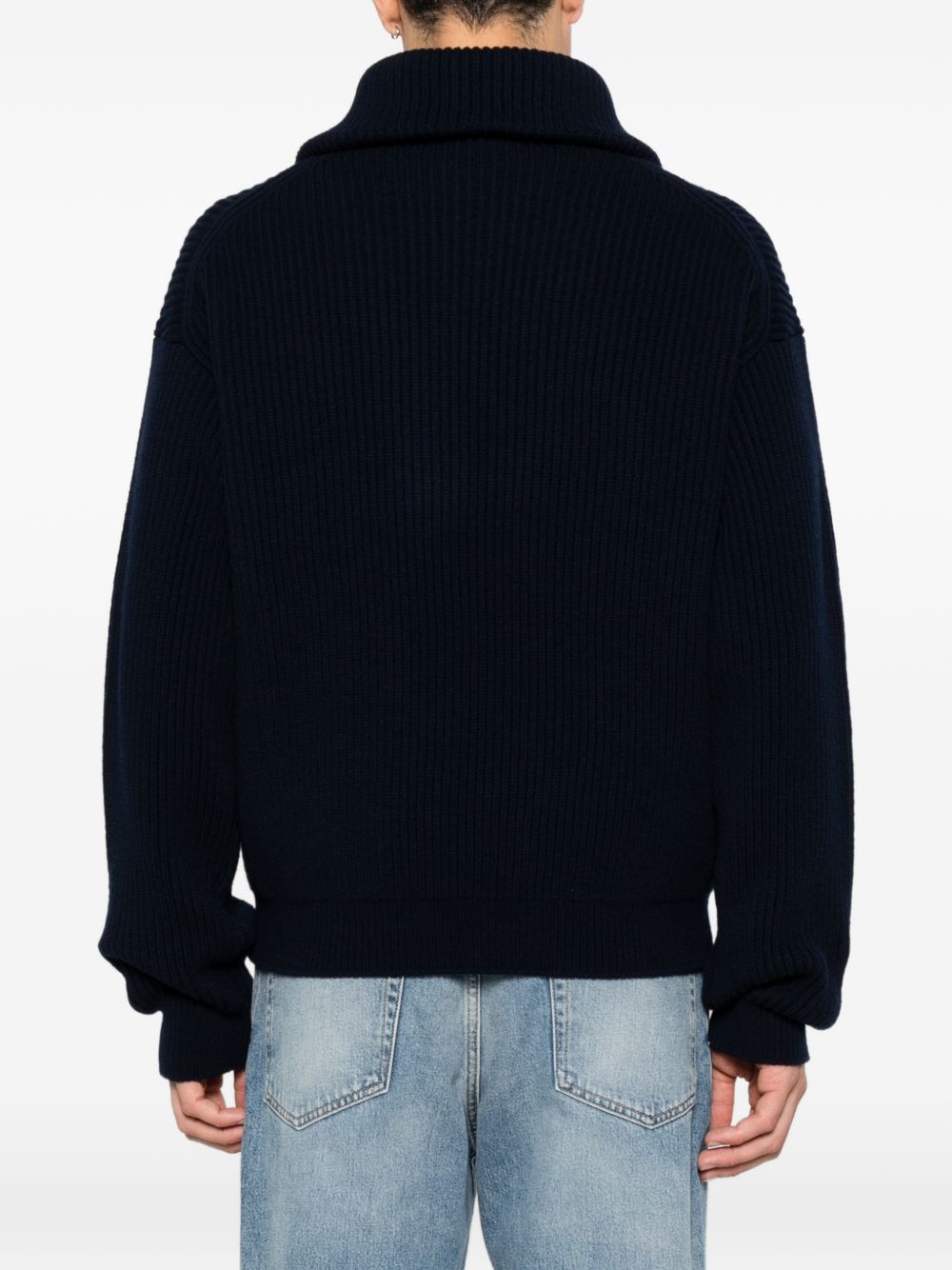 Celine Men Wool And Cashmere Sweater CELINE