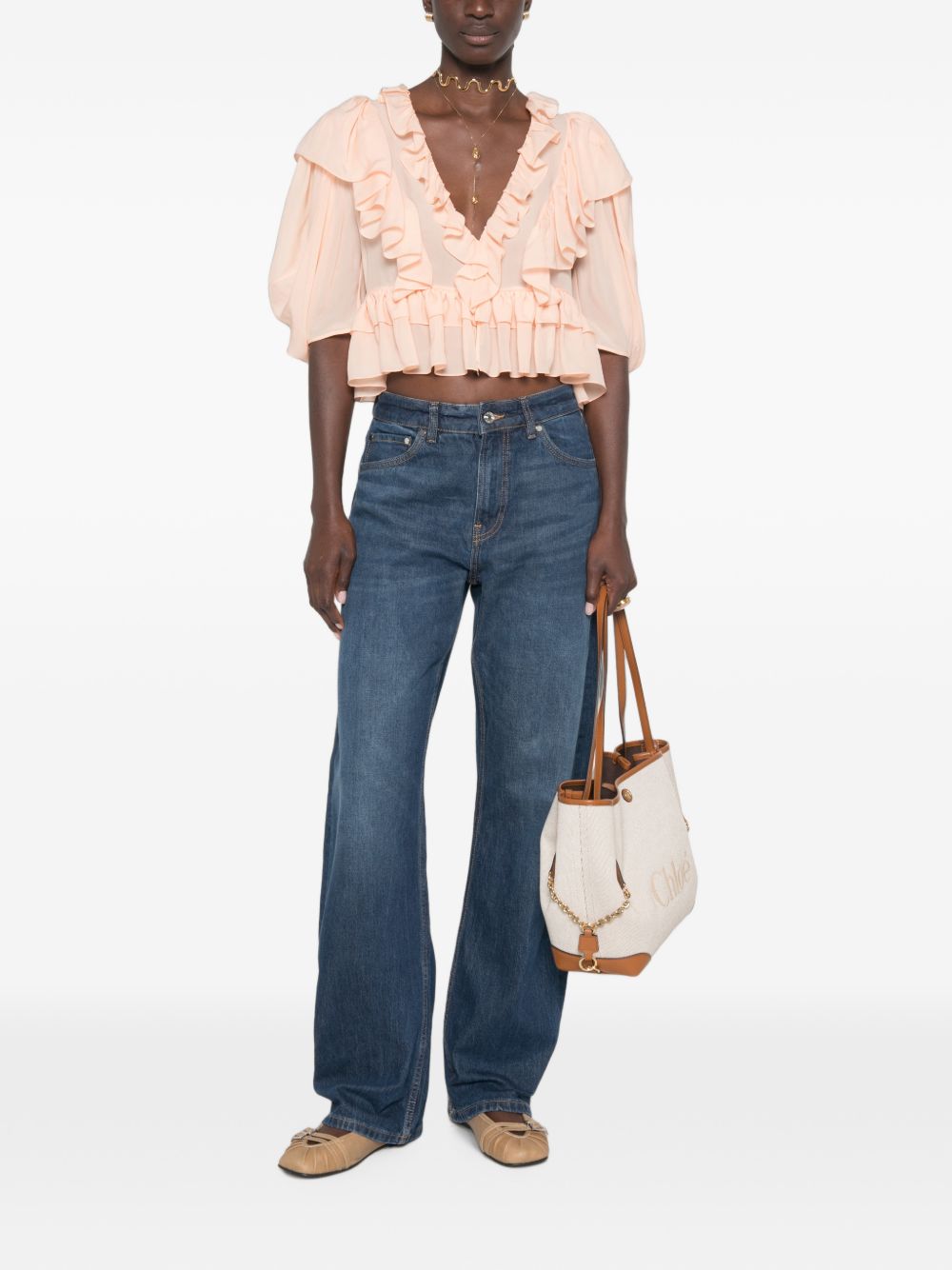 Chloé Women Silk Top CHLOE