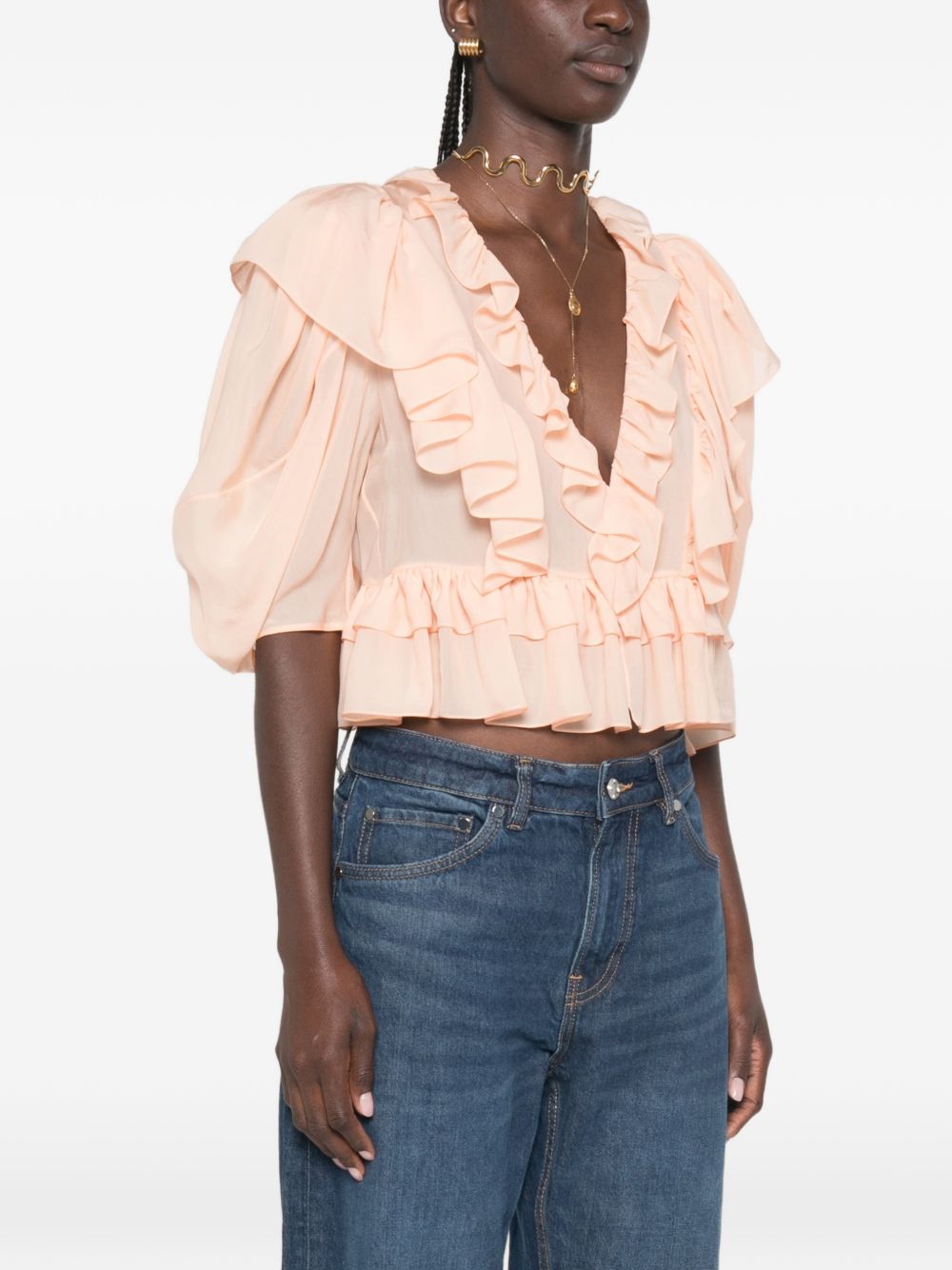 Chloé Women Silk Top CHLOE