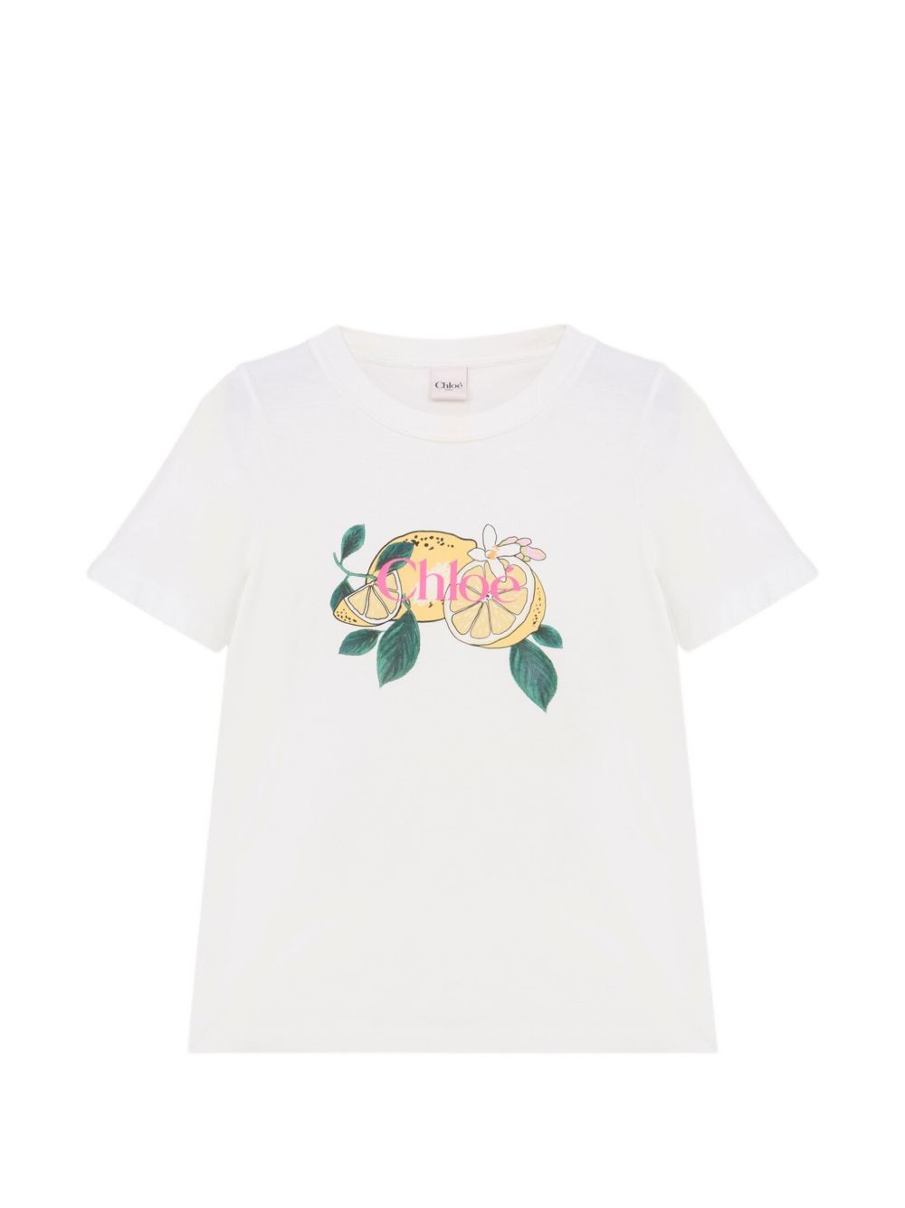 Chloé Women Printed Cotton T-Shirt CHLOE