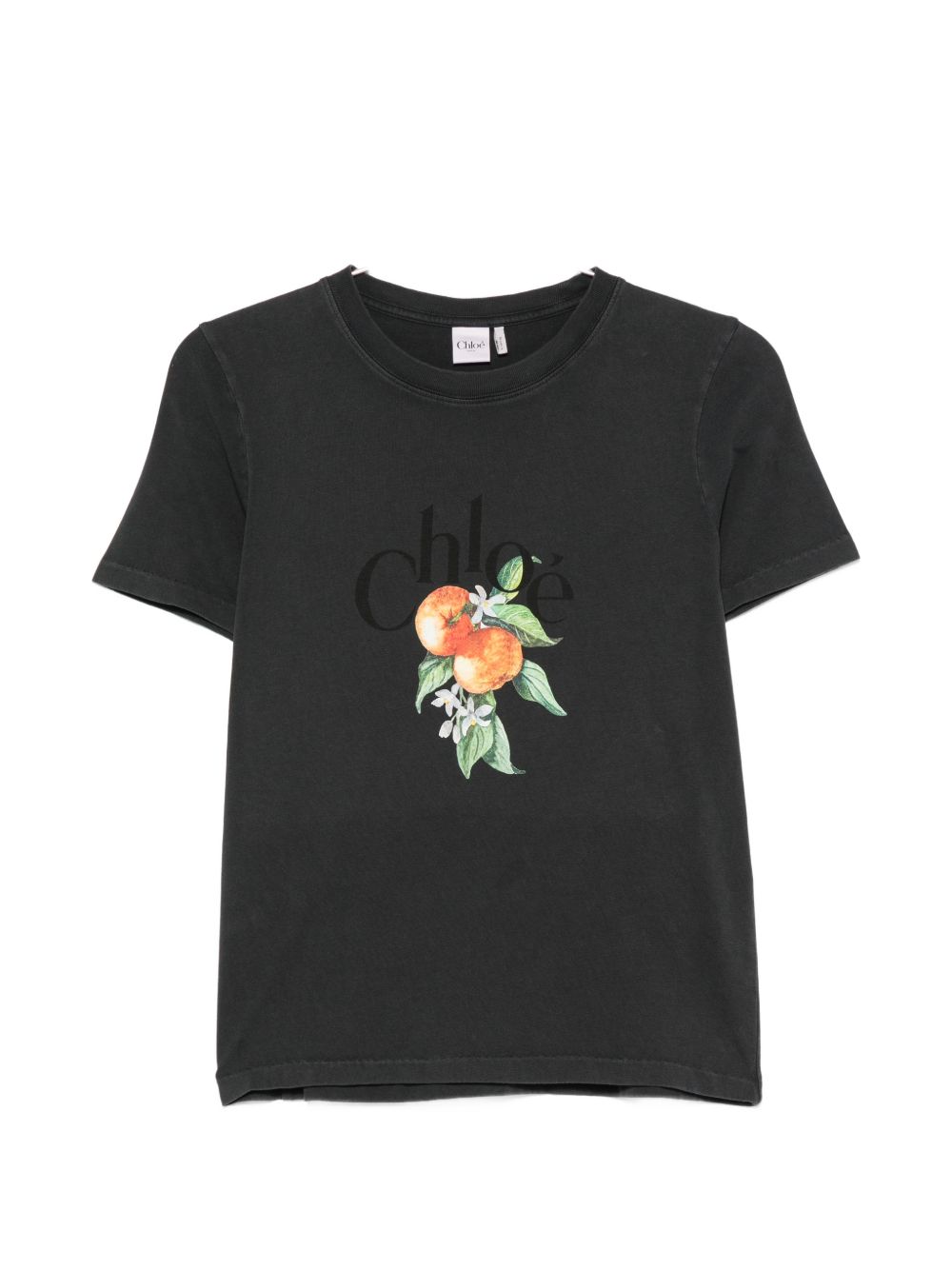 Chloé Women Printed Cotton T-Shirt CHLOE