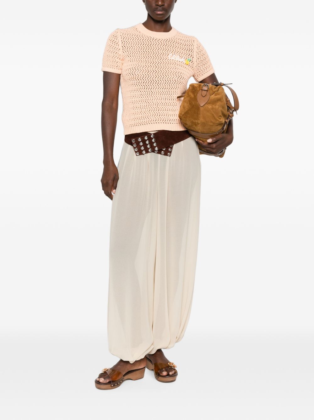 Chloé Women Cotton Knit Sweater CHLOE