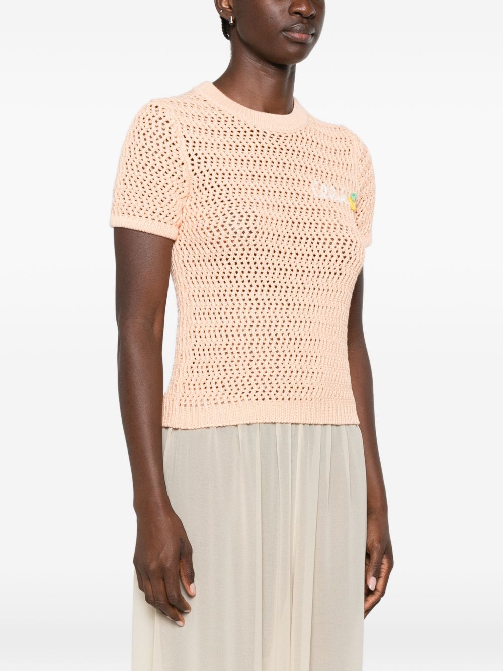 Chloé Women Cotton Knit Sweater CHLOE
