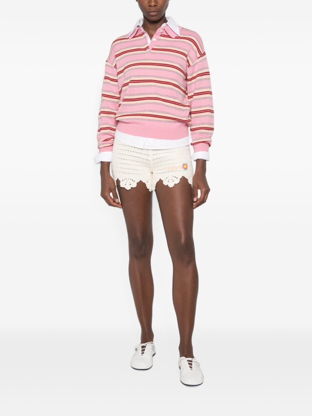 Chloé Women Cotton Knit Shorts CHLOE