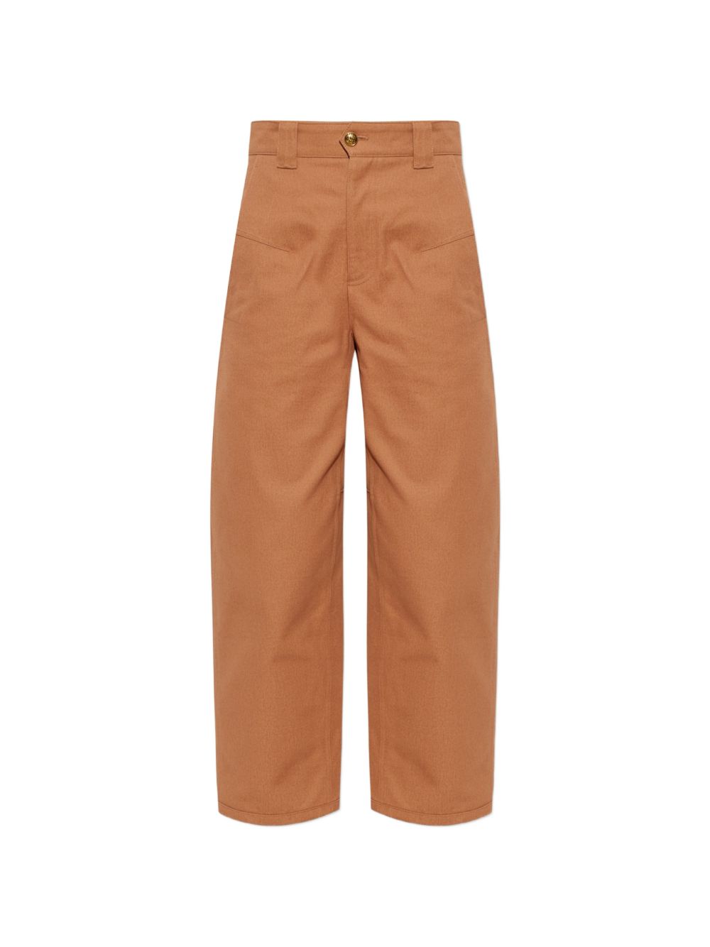 Chloé Women Cotton Barrel Trousers CHLOE