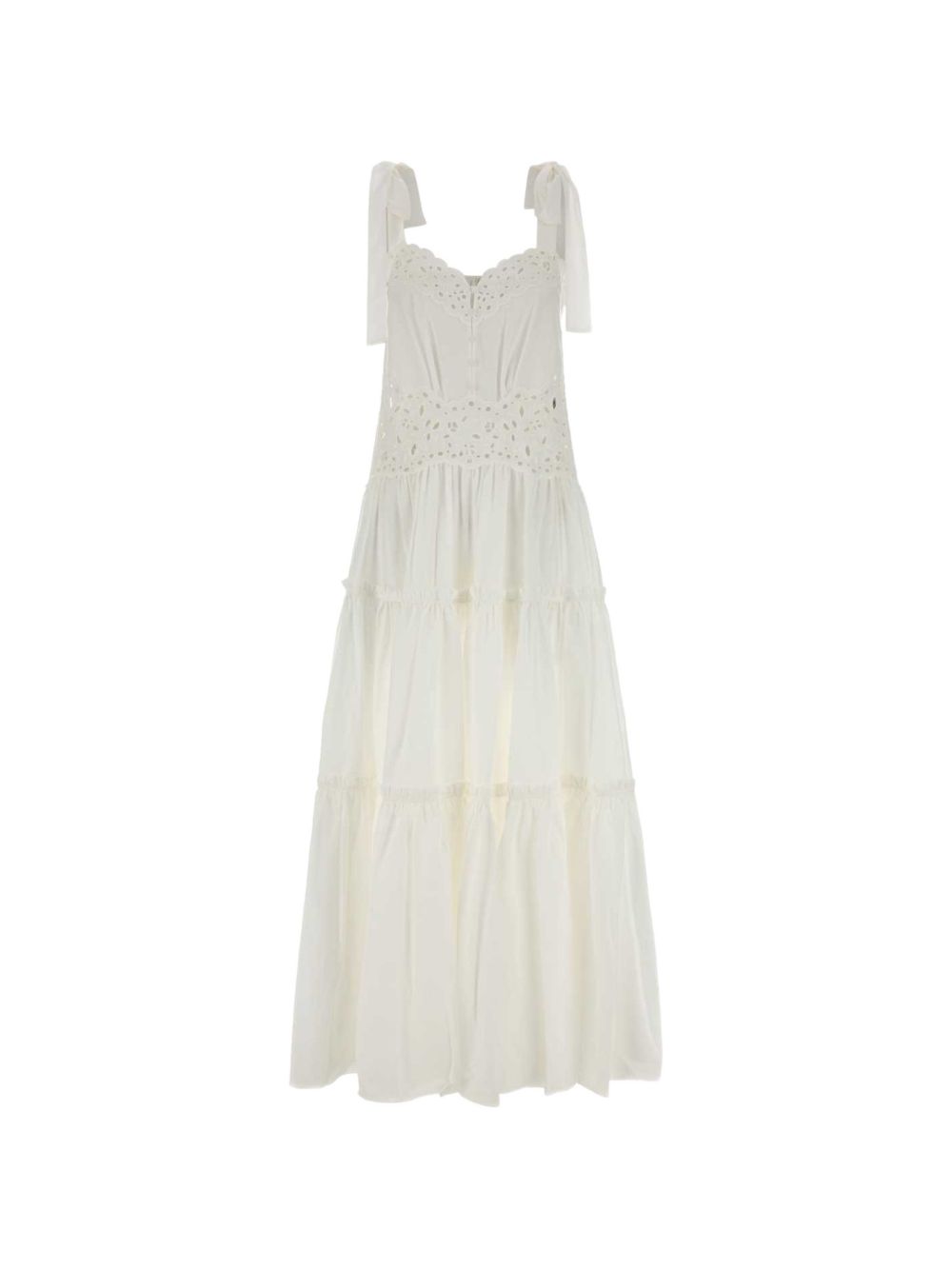 Chloé Women Cotton Long Dress CHLOE