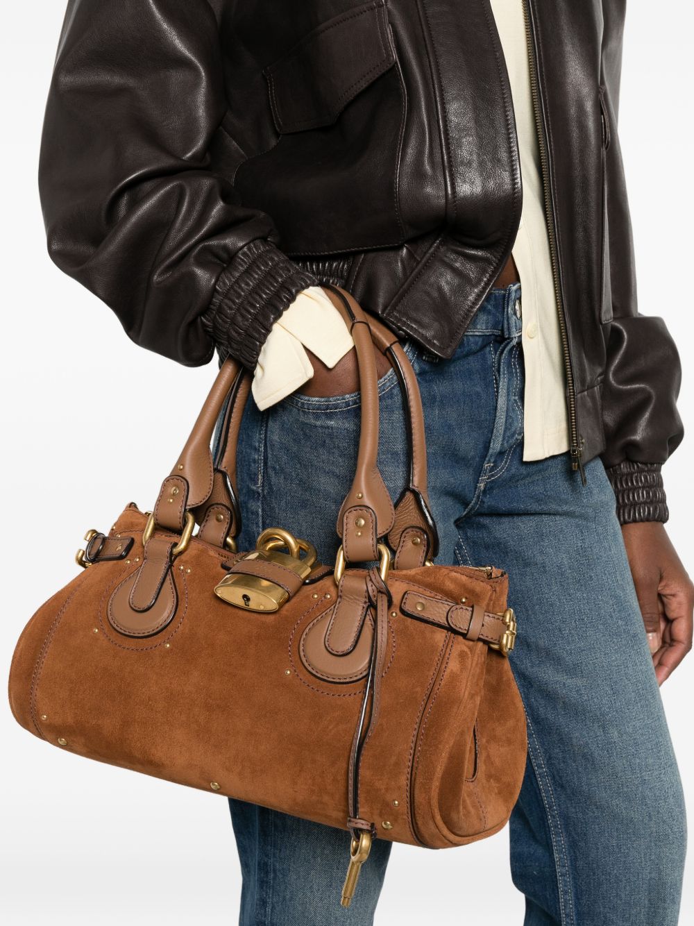 Chloé Women Paddington Leather Shoulder Bag CHLOE