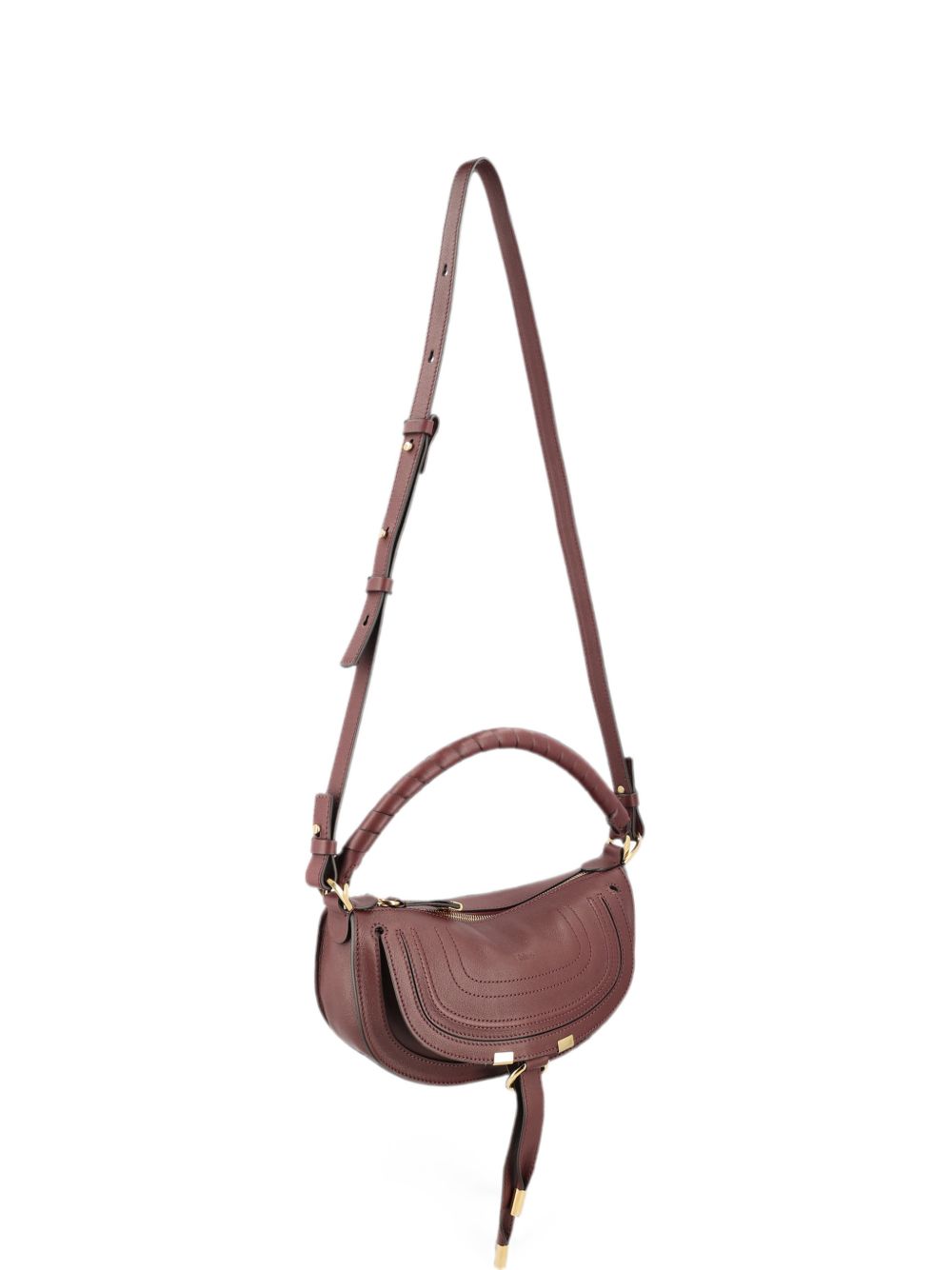 Chloé Women Marcie Mini Leather Shoulder Bag