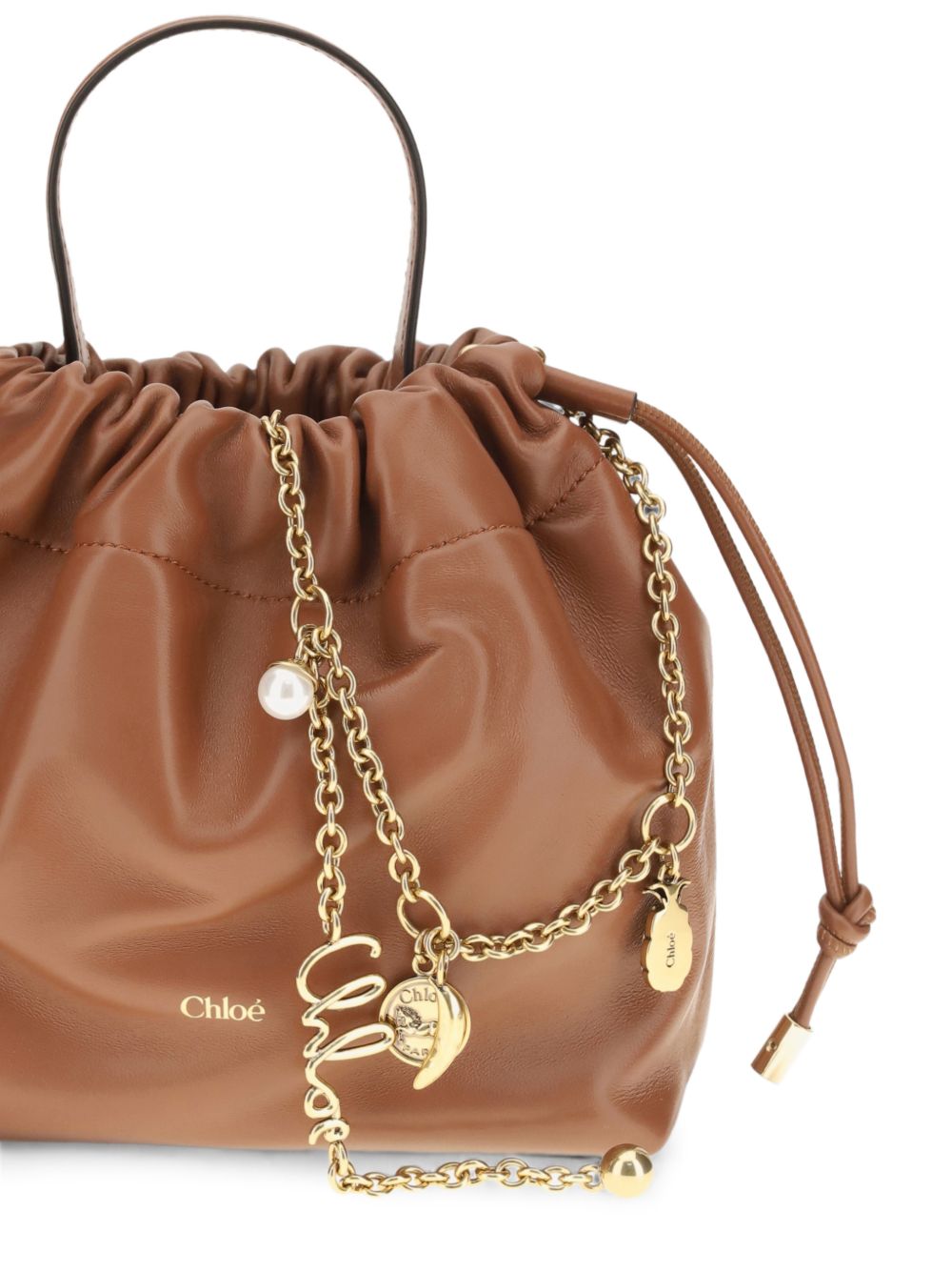 Chloé Women Chloé Icons Leather Clutch CHLOE
