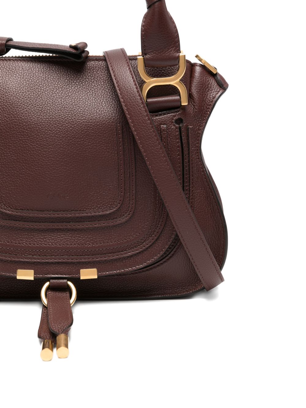 Chloé Women Marcie Small Leather Handbag