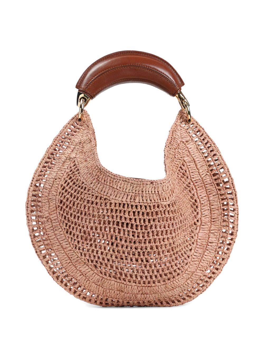Chloé Women Summer Banana Rafia Hobo Bag CHLOE
