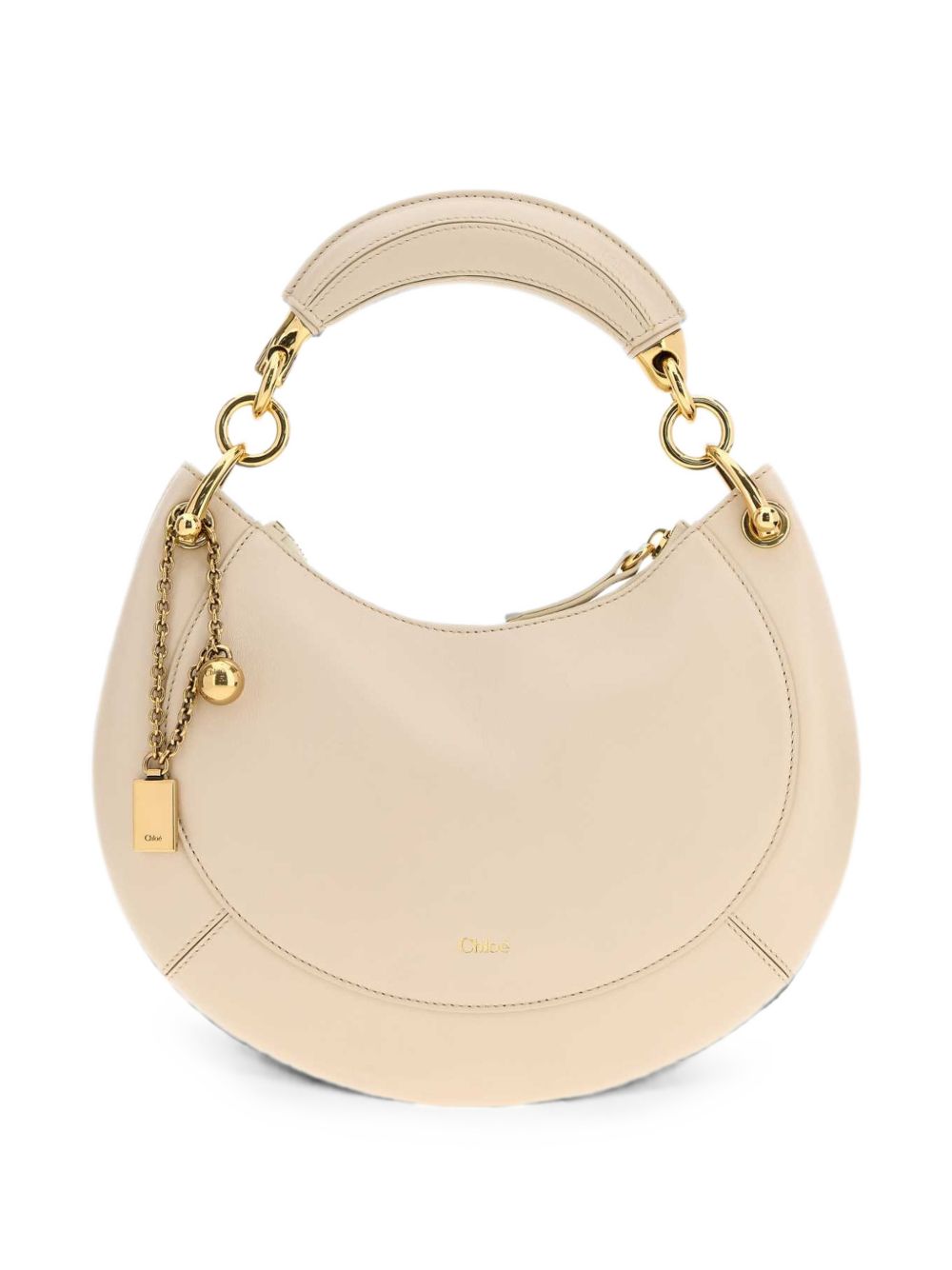 Chloé Women Banana Small Leather Hobo Bag