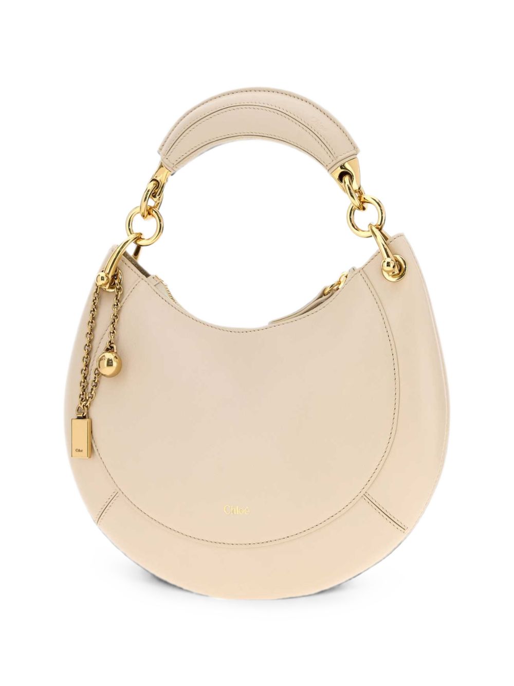 Chloé Women Banana Small Leather Hobo Bag