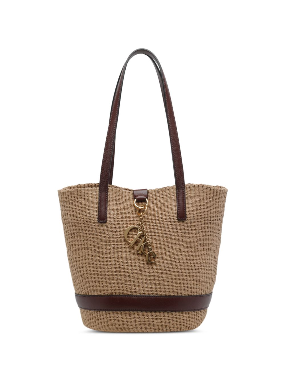 Chloé Women Chloé Charms Rafia Basket Bag