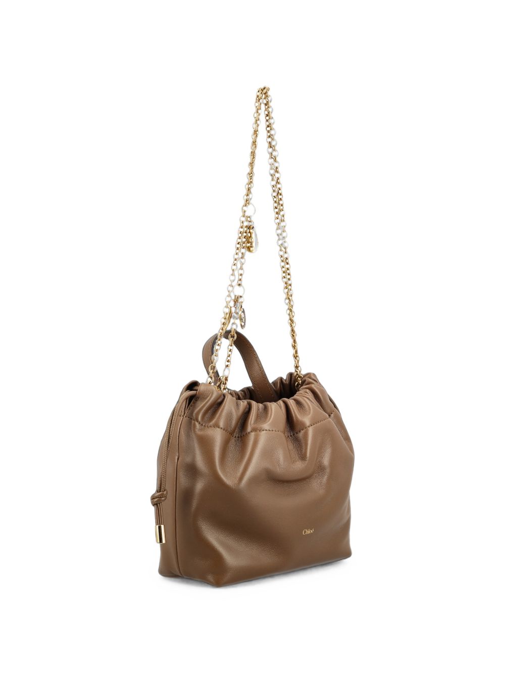 Chloé Women Chloé Icons Leather Mini Bucket Bag CHLOE
